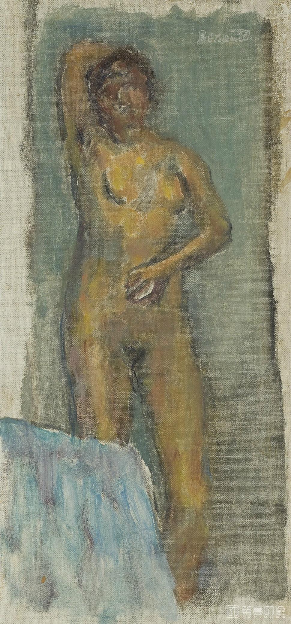 油画-NU DEBOUT